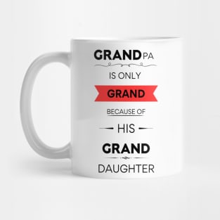 Grandpa & Granddaughter's Grand Relationship Mug